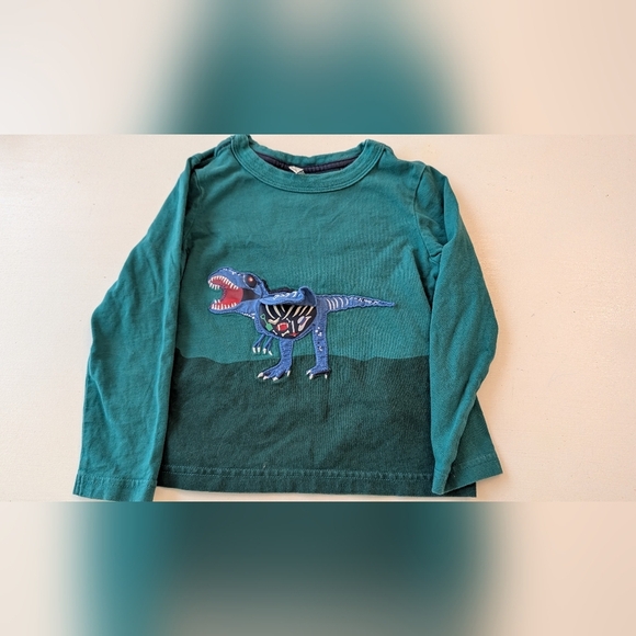 Boy's Clothing Bundle Green Dinosaur Shirt - Picture 4 of 8